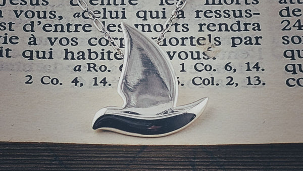 Dove Necklace on Bible Page | Christian Jewelry | Glor-e