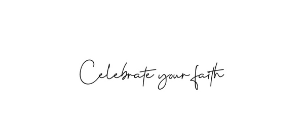 Celebrate Your Faith Banner | Glor-e - Christian Jewelry