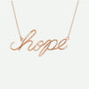 Front_View_of_Rose_Gold_HOPE_Christian_Necklace_For_Women