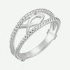 ICHTHUS Christian RING WOMEN 14K Sterling Silver