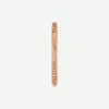 Side View of Rose Gold FNF Christian Ring For Women