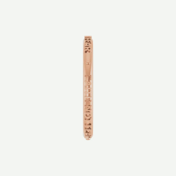 Side View of Rose Gold FNF Christian Ring For Women
