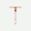 Side View of Rose Gold BEAUTÉ Christian Ring For Women