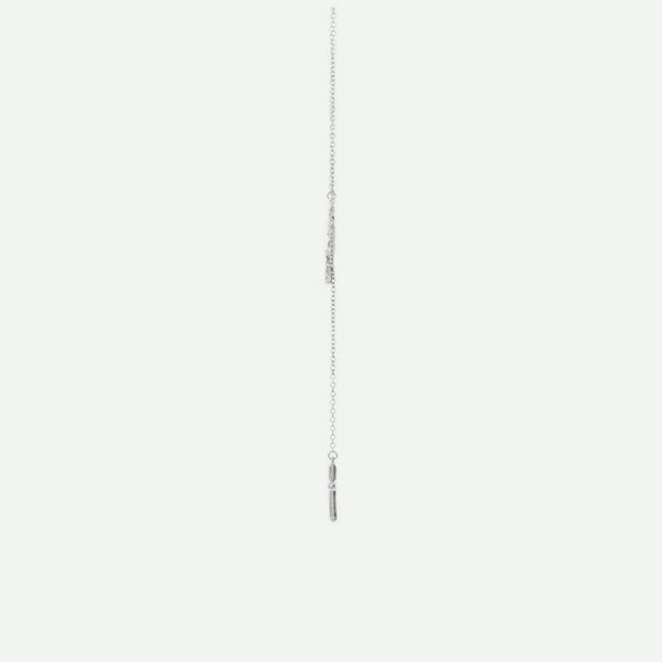Side_View_of_White_Gold_INFINITE_LOVE_Christian_Necklace_For_Women