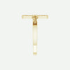 Side View of Yellow Gold BEAUTÉ Christian Ring For Women