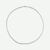 Top View of CABLE MAX Sterling Silver Chain For Women