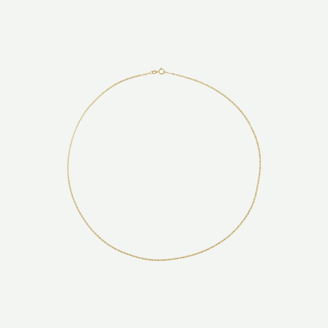 Top view of GOLD MIRROR yellow gold for women
