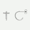 Mixed View of Sterling Silver REDEEMED Christian Earrings For Women