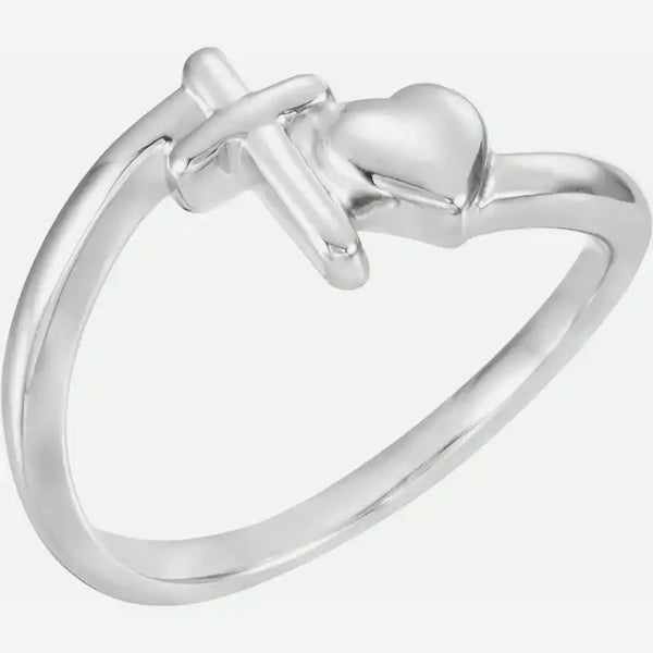 CHASTITY Sterling Silver Front View