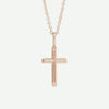 Front View of Rose Gold PINNACLE Christian Necklace For Women