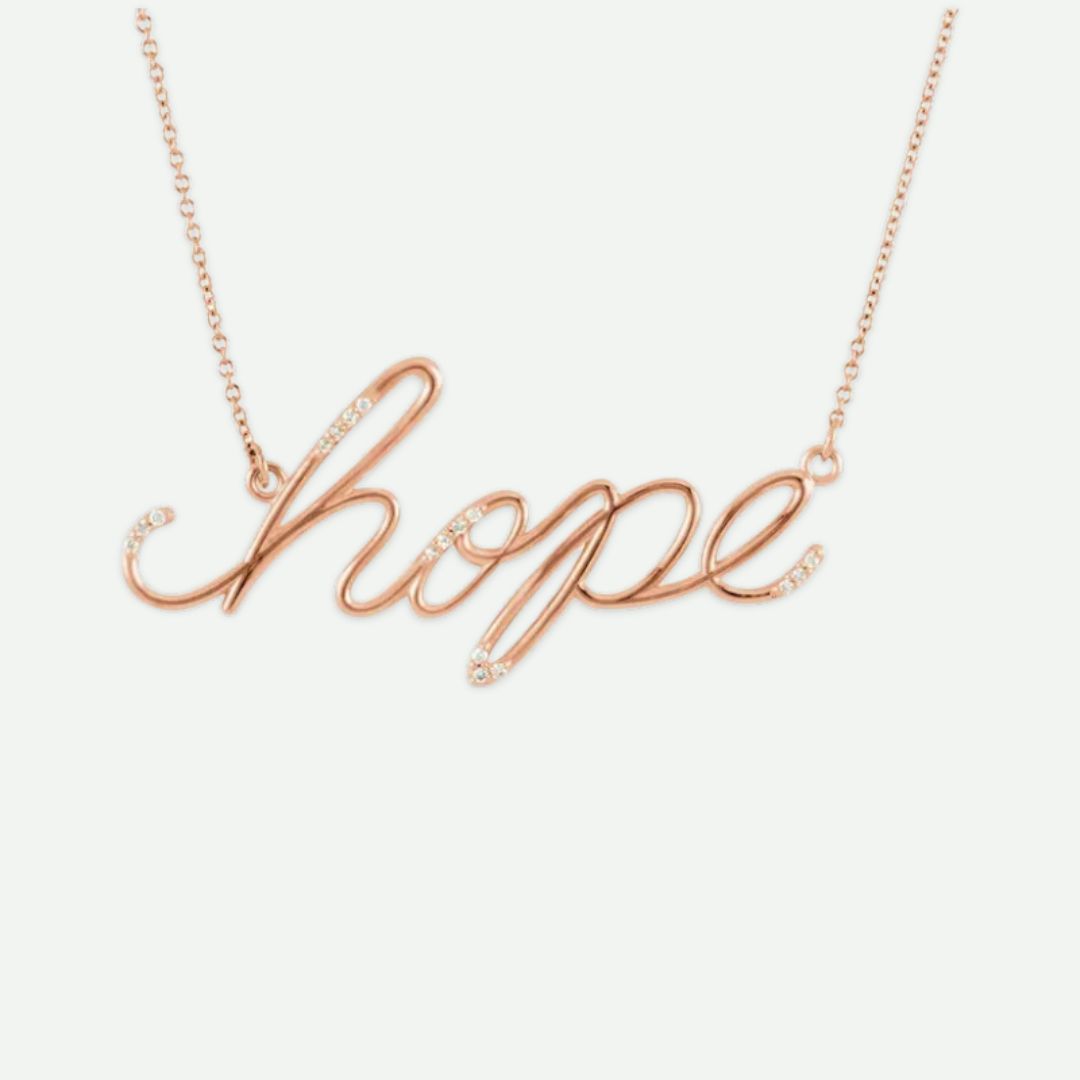 Front_View_of_Rose_Gold_HOPE_Christian_Necklace_For_Women