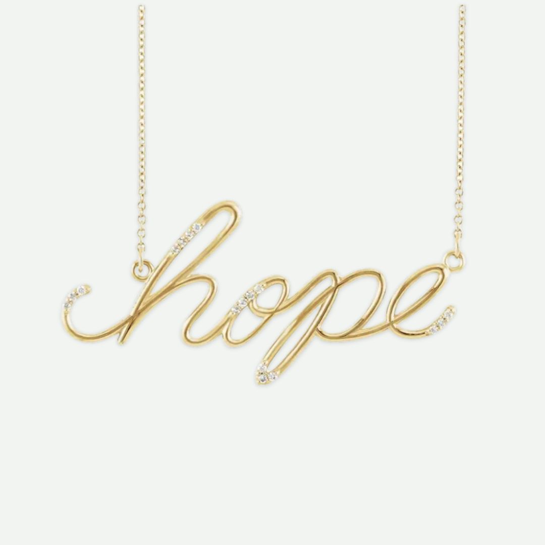 Front_View_of_Yellow_Gold_HOPE_Christian_Necklace_For_Women