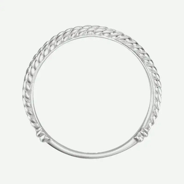 ICHTHUS Christian RING WOMEN 14K Sterling Silver Top View
