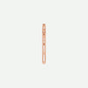 Side View of Rose Gold GRACE Christian Ring For Women 1.1 mm