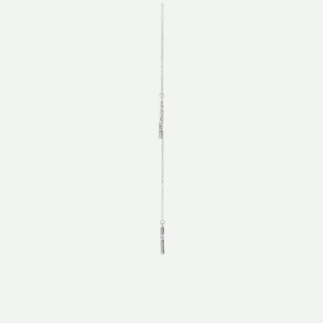 Side_View_of_White_Gold_INFINITE_LOVE_Christian_Necklace_For_Women