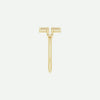 Side View of Yellow Gold PERPÉTUEL Christian Ring For Women