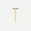 Side View of Yellow Gold PINNACLE Christian Ring For Women