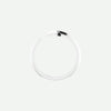 Top View of Sterling Silver PINNACLE Christian Ring For Women