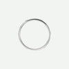 Top View of Sterling Silver PURE LOVE Christian Ring For Women