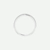 Top View of White Gold TIMELESS Christian Ring For Women