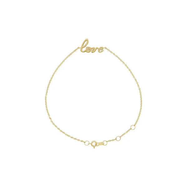 Yellow Gold Christian Bracelet For Weddings