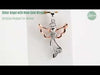 Silver Angel With Rose Gold Wings Christian Pendant For Women Video Showcase From Glor-e
