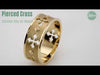 Pierced Cross Christian Ring For Women Video Showcase From Glor-e