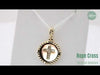 Rope Cross Diamond Christian Necklace For Women Video Showcase From Glor-e