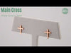 Main Cross Christian Earrings For Women Video Showcase From Glor-e