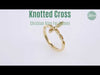 Knotted Cross Christian Ring For Women Video Showcase From Glor-e